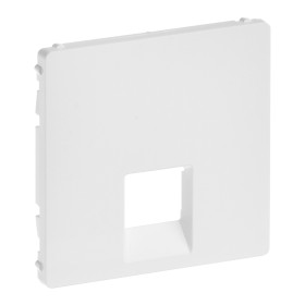 Legrand Valena LIFE Бел Накладка розетки ТЛФ/комп 1-ой.