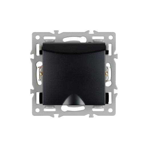 Механизм розетки влагозащищённый SCT-MCP-PL-BK (250V, 16A) (Arlight, -)