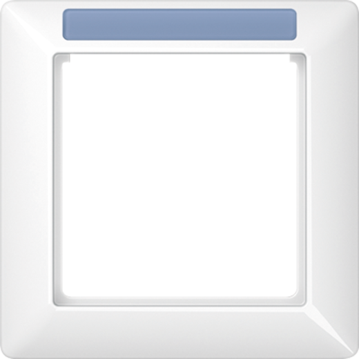 Рамка 1-кратная для вертикальной и горизонтальной установки, термопласт