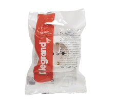 Legrand Quteo Белый Розетка с/з с шт.