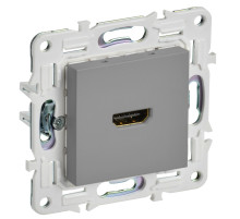 IEK SKANDY Серый Розетка HDMI SK-H01Gr