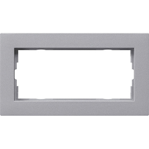 Двойная рамка без перегородки заподлицо