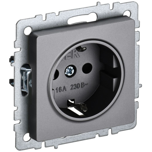 BRITE Роз. с з/к/ш 16А РС14-1-0-БрС сталь IEK