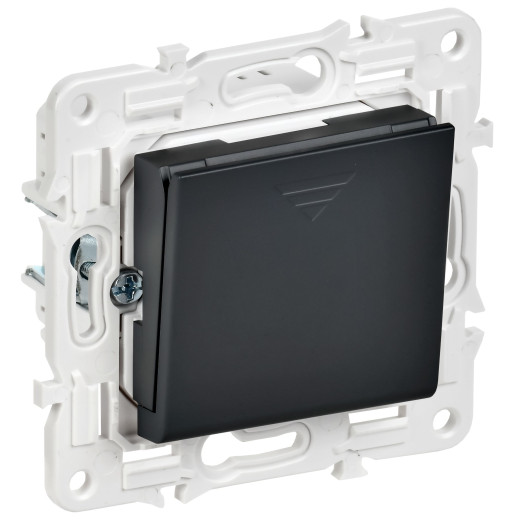 SKANDY Выключ. карточный 30А SK-V15Bl черн. IEK