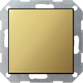 Gira S-55 Латунь Заглушка с опорной платой