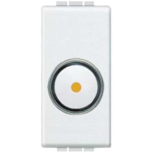 Поворотный светорегулятор для активной нагрузки 50Вт - 500Вт, 127В; 50Вт - 1000Вт, 230В - 1 модуль