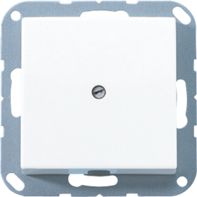 JUNG Кабельный вывод с разгрузкой натяжения, белый