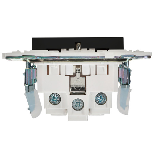 SKANDY Роз. с з/к/ш 16А SK-R04Bl черн. IEK