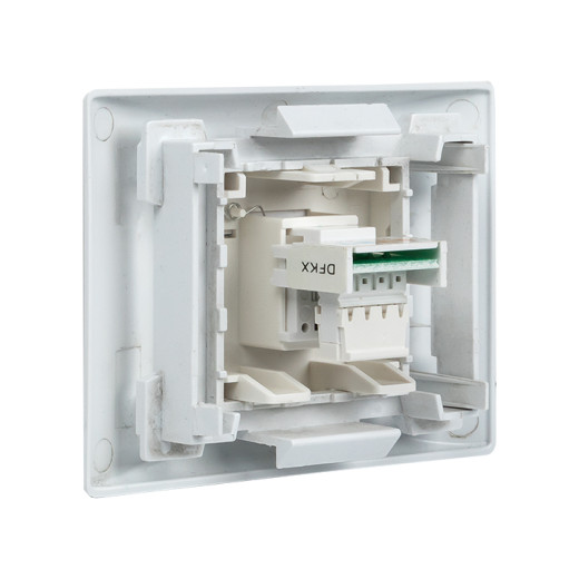 Розетка RJ11, 2 модуля EKF