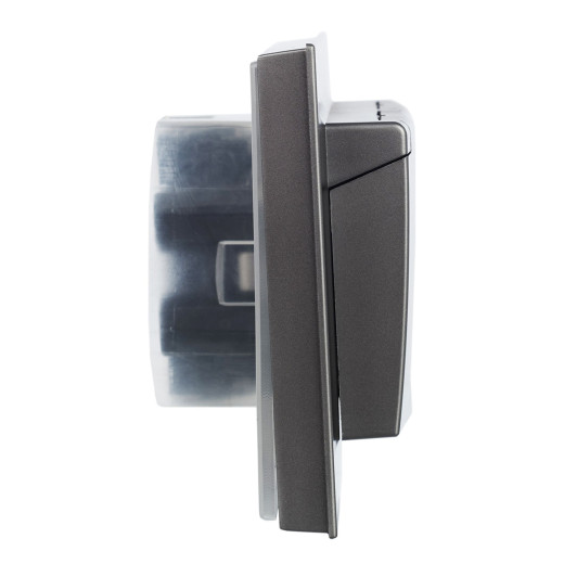 BRITE Роз. 2-я с кр. 16А в сб IP44 РСбш12-3-44-БрС сталь IEK