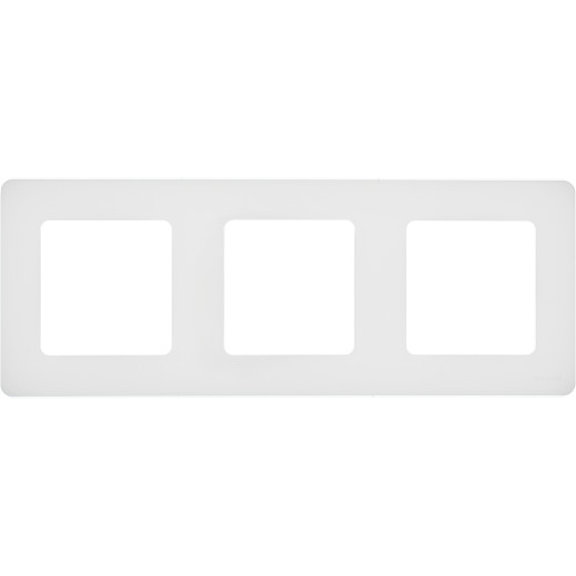 Рамка 3 поста - Legrand/Daccord Inspiria - белый