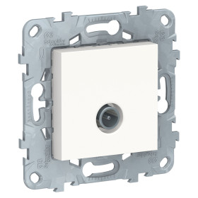 Schneider Electric Unica New Бел Розетка TV, одиночная