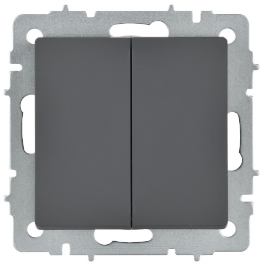 BRITE Выключ. 2-кл. перекр. 10А ВС10-2-3-БрГ граф. IEK