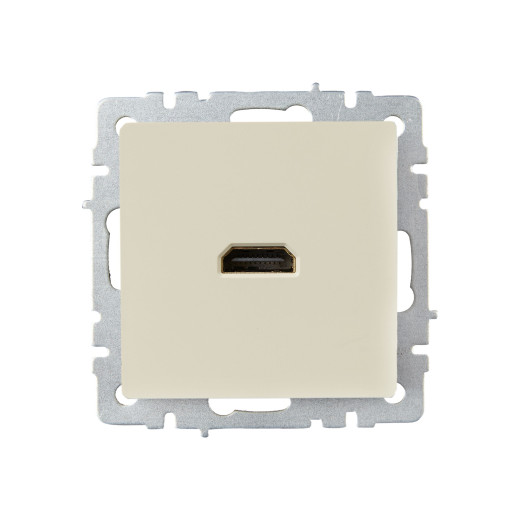BRITE Роз. HDMI РHDMI-0-БрКр беж. IEK