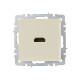 BRITE Роз. HDMI РHDMI-0-БрКр беж. IEK