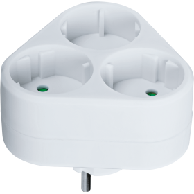 Navigator Разветвитель 94 694 NAD-S-3X-WH 3 гн. (треугольник) б/з