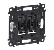 Legrand Valena Мех IN'MATIC Выключатель 2-клавишный 10АХ 250В.