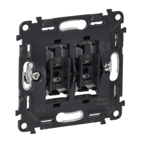 Legrand Valena Мех IN'MATIC Выключатель 2-клавишный 10АХ 250В.