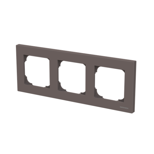 Рамка 3-постовая, серия SKY, цвет Тауп