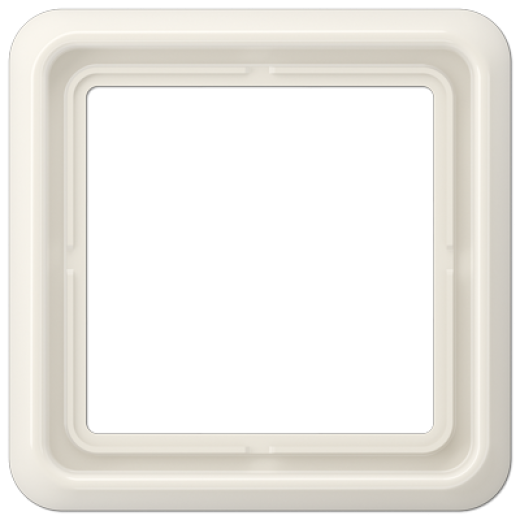 Рамка для вертикальной и горизонтальной установки, 1 пост, дюропласт, слоновая кость, CD500