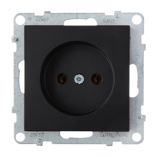 SUNO. Силовая розетка 2К 16А 250В. Винтовые зажимы. Цвет 