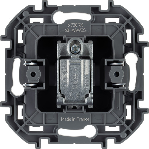 Розетка TV (телевизионная) - Legrand/Daccord Inspiria - оконечная - алюминий