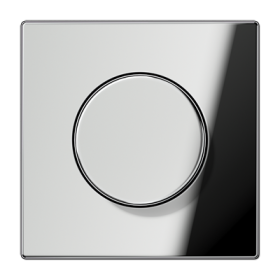 JUNG Накладка роторного механизма хром