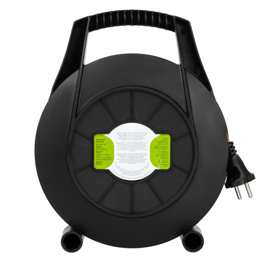 Удлинитель силовой ЭРА BPx-4-2x1-10m в закрытом корпусе без заземления с выключателем 4 розетки 10м ПВС 2x1мм2 10А