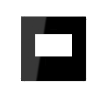 JUNG Kрышка для USB-зарядный устройств без видимого винта термопласт черный