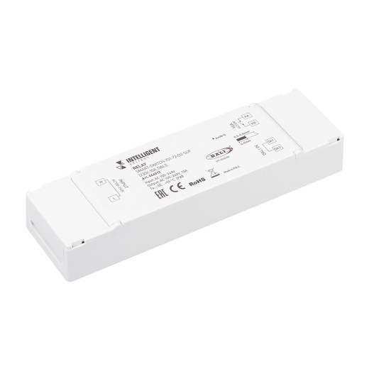 INTELLIGENT ARLIGHT Релейный модуль SMART-SWITCH-701-72-D2-SUF (230V, 10A, DALI) (IARL, IP20 Пластик, 5 лет)