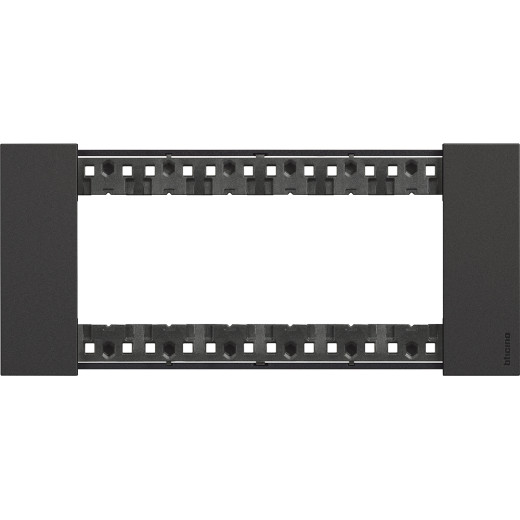 LIVING NOW. Декоративная рамка 6 модулей.Цвет Черный.