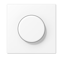 JUNG LS 990 Белый матовый Накладка на роторные диммеры