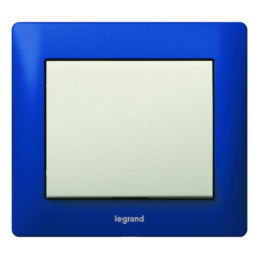 Рамка - Galea Life - 1 пост - металлическая - Magic Blue