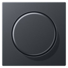 JUNG Накладка на роторные диммер 5544.0*VEINS термопласт антрацит