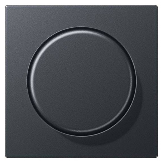 Накладка на роторные диммер 5544.0*VEINS, термопласт, антрацит