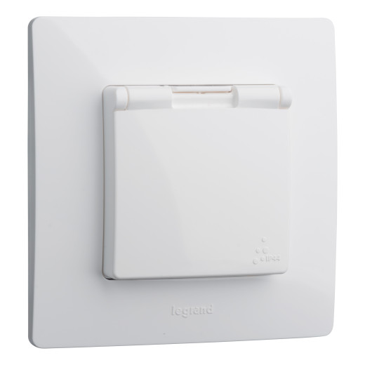 Рамка 1 пост - Legrand Etika - алюминий