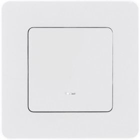Legrand/Daccord INSPIRIA Белый Выключатель одноклавишный с подсветкой/индикацией 10 AX - 250 В.