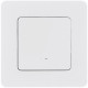 Выключатель одноклавишный с подсветкой/индикацией - Legrand/Daccord Inspiria - 10АХ 250В безвинтовые зажимы - белый