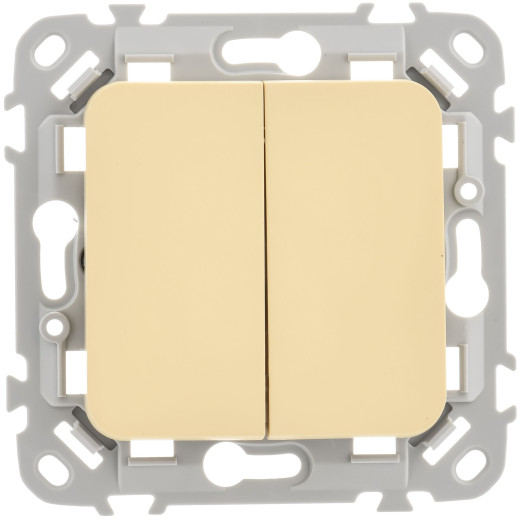 FLITE Выключ. 2-кл. 10А ВС12-1-0-ФлН нав. IEK