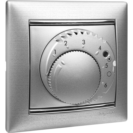 Рамка 1 пост - Legrand Valena - алюминий матовый