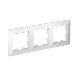 Systeme Electric AtlasDesign Air Белый/дымчатый белый Рамка 3-ая