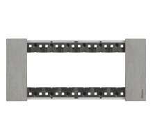 BT Living now Сталь Рамка итальянский стандарт 6 мод.