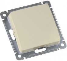 Hegel Мастер внутр Слоновая кость ВС10-431-01 Выключатель 1-клавишный, с самовозвр. механизм