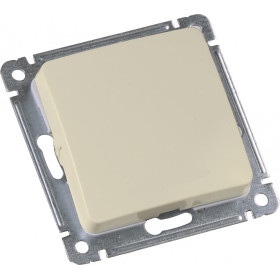 Hegel Мастер внутр Слоновая кость ВС10-431-01 Выключатель 1-клавишный, с самовозвр. механизм