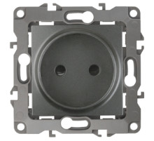 ЭРА Розетка Серия 12 12-2105-12 2P 16A-250В IP20 графит