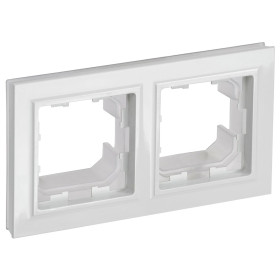 IEK BRITE BASE Белый Рамка 2-м IP44 РУ-2-БрБ-44