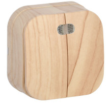 IEK GLORY ВС20-2-1-ХС Выключ. 2-кл. инд. о/у 10А GLORY сосна