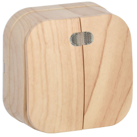 GLORY Выключ. 2-кл. с инд. о/у 10А ВС20-2-1-ХС сосна IEK