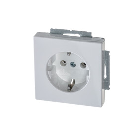 ABB BJE Solo/Future Бел Розетка с/з