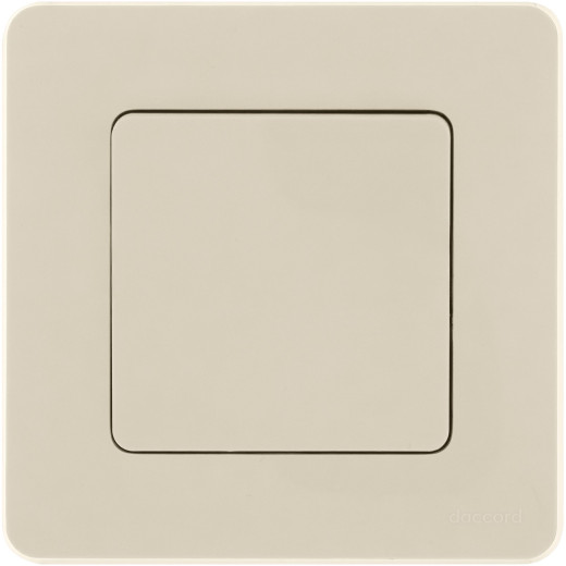 Переключатель одноклавишный - Legrand/Daccord Inspiria - 10АХ 250В безвинтовые зажимы - слоновая кость